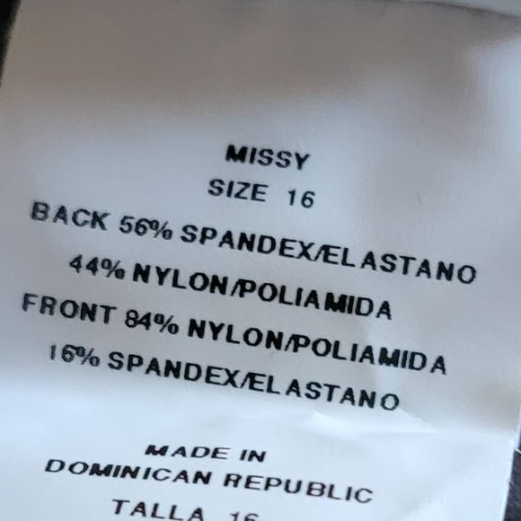 Reebok Leopard One Piece Swimming Suit Missy Size 16 - Picture 4 of 9